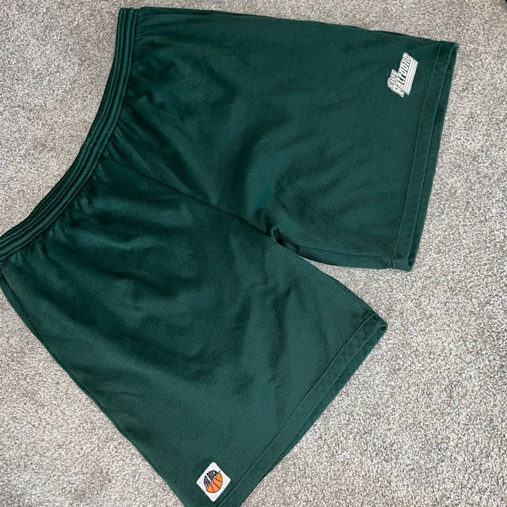 Albany Patroons The Rock CBA Vtg vintage retro basketball work out shorts 3XL